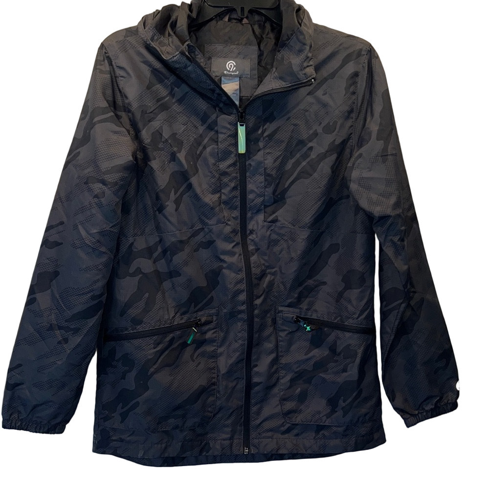 Champion Gray & Black Camouflage Jacket